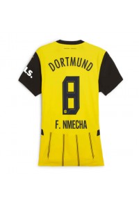 Fotbalové Dres Borussia Dortmund Felix Nmecha #8 Dámské Domácí Oblečení 2024-25 Krátký Rukáv